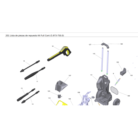 Grapa para Karcher